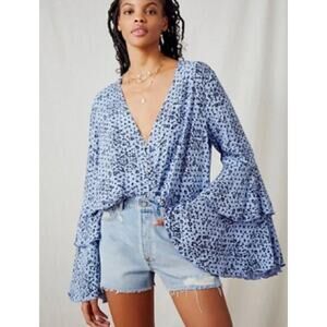 Free People Intimately Ditsy Floral Bodysuit